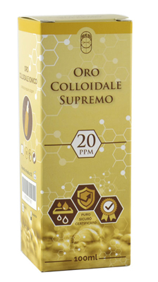 ORO COLLOIDALE SUPREMO 20PPM 100 ML - Farmaciapacini.it