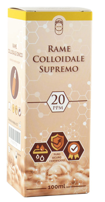 RAME COLLOIDALE SUPREMO 20PPM 100 ML - Farmaciapacini.it