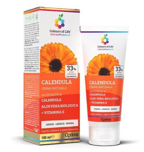 COLOURS OF LIFE SKIN SUPPLEMENT CALENDULA CREMA 100 ML - Farmaciapacini.it