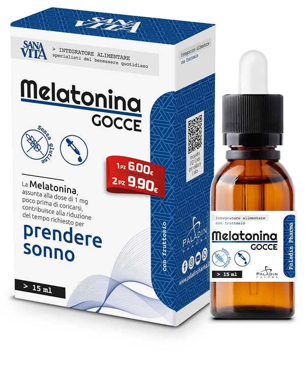 SANAVITA MELATONINA GOCCE 15 ML - Farmaciapacini.it