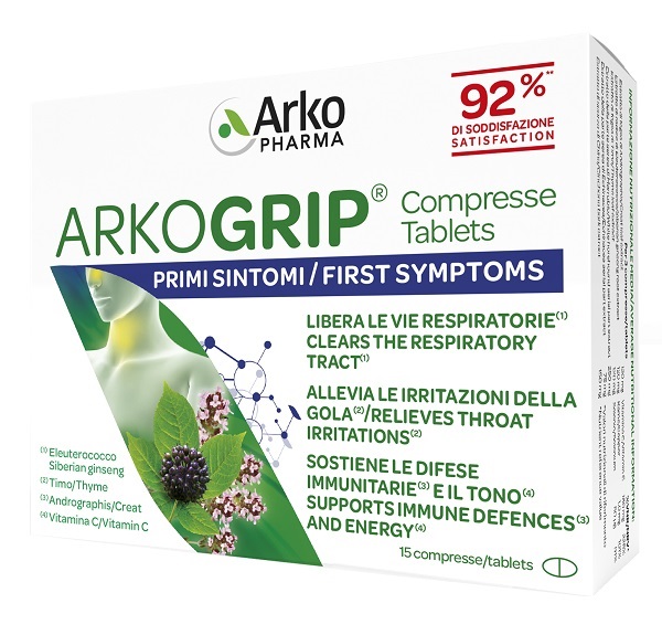 ARKOGRIP 15 COMPRESSE - Farmaciapacini.it