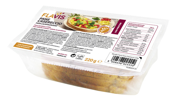 MEVALIA FLAVIS PANE CASERECCIO 220 G - Farmaciapacini.it