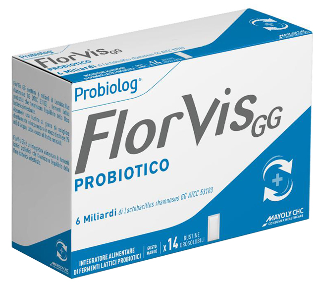 FLORVIS GG 14 BUSTINE OROSOLUBILI GUSTO MANGO - Farmaciapacini.it