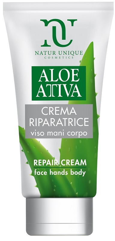 ALOE ATTIVA CREMA RIPARATRICE 150 ML NATUR UNIQUE - Farmaciapacini.it