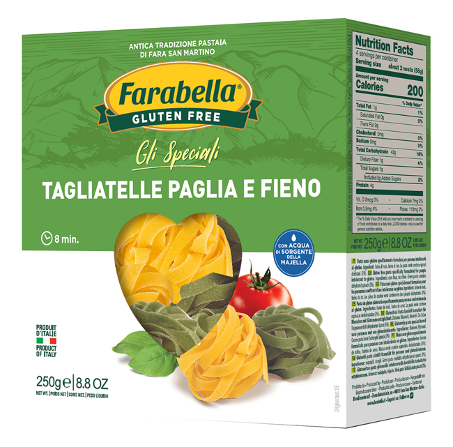 FARABELLA TAGLIATELLE PAGLIA FIENO 250 G - Farmaciapacini.it