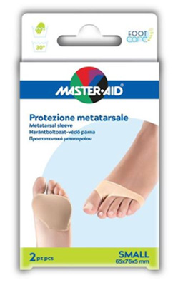 PROTEZIONE MASTER-AID PER METATARSO IN TESSUTO ELASTICO E GEL S 1 PAIO - Farmaciapacini.it