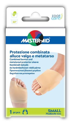 PROTEZIONE MASTER-AID PER ALLUCE VALGO E METATARSO S 1 PEZZO - Farmaciapacini.it