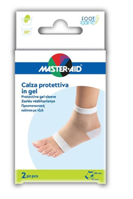 CALZA MASTER-AID CON PROTEZIONE IDRATANTE IN GEL 2 PEZZI - Farmaciapacini.it