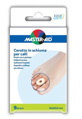PROTEZIONE MASTER-AID IN SCHIUMA PER CALLI SPESSORE 3 MM 9 PEZZI - Farmaciapacini.it