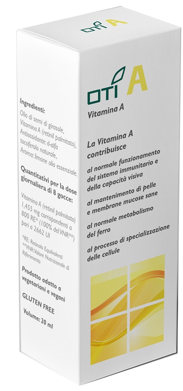 OTI A VITAMINA A GOCCE 20ML - Farmaciapacini.it