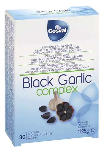 BLACK GARLIC COMPLEX 30 CAPSULE - Farmaciapacini.it