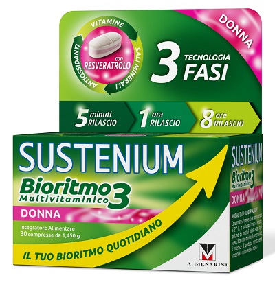 SUSTENIUM BIORITMO3 DONNA ADULTA 30 COMPRESSE - Farmaciapacini.it
