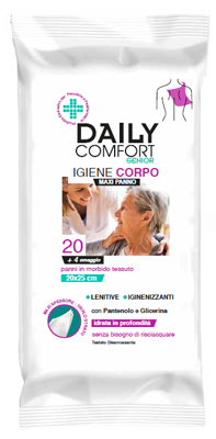 DAILY COMFORT SENIOR PANNI IGIENE CORPO 24 PEZZI - Farmaciapacini.it