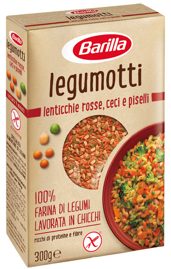 BARILLA LEGUMOTTI LENTICCHIE ROSSE CECI PISELLI 300 G - Farmaciapacini.it