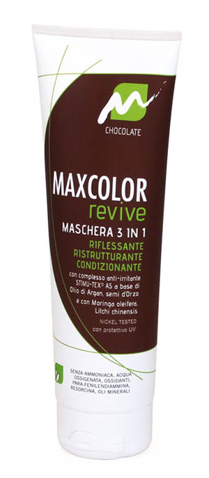 MAXCOLOR REVIVE MASCHERA CHOCOLATE 250 ML - Farmaciapacini.it