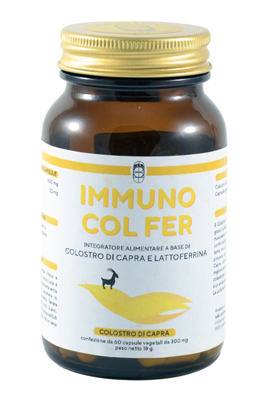 IMMUNO COL FER COLOSTRO DI CAPRA 60 CAPSULE VEGETALI - Farmaciapacini.it