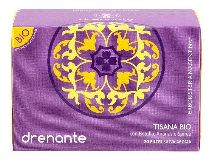 TISANA DRENANTE BIO 20 FILTRI - Farmaciapacini.it