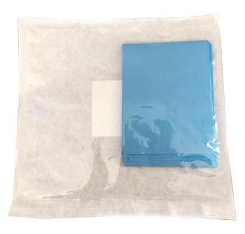 TELO STERILE STANDARD MONOUSO IN TNT IMPERMEABILE PLASTIFICATO 45 CM X 75 CM 1 PEZZO - Farmaciapacini.it