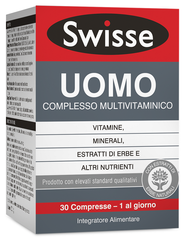 SWISSE MULTIVITAMINICO UOMO 30 COMPRESSE - Farmaciapacini.it