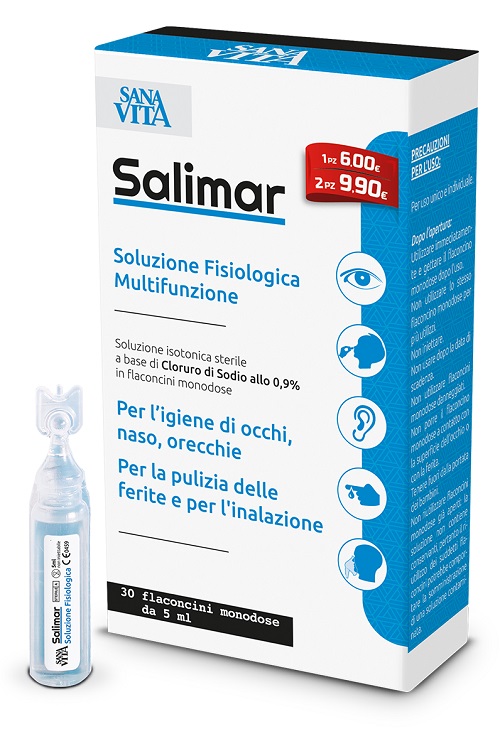 SANAVITA SOLUZIONE FISIOLOGICA 30 FIALOIDI X 5 ML - Farmaciapacini.it