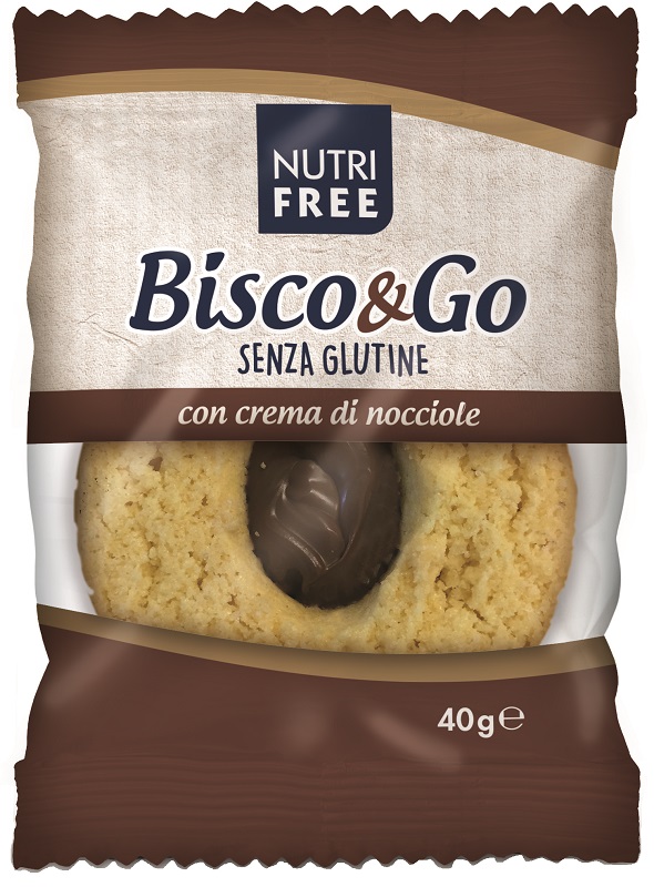 NUTRIFREE BISCO&GO CREMA DI NOCCIOLE 40 G - Farmaciapacini.it