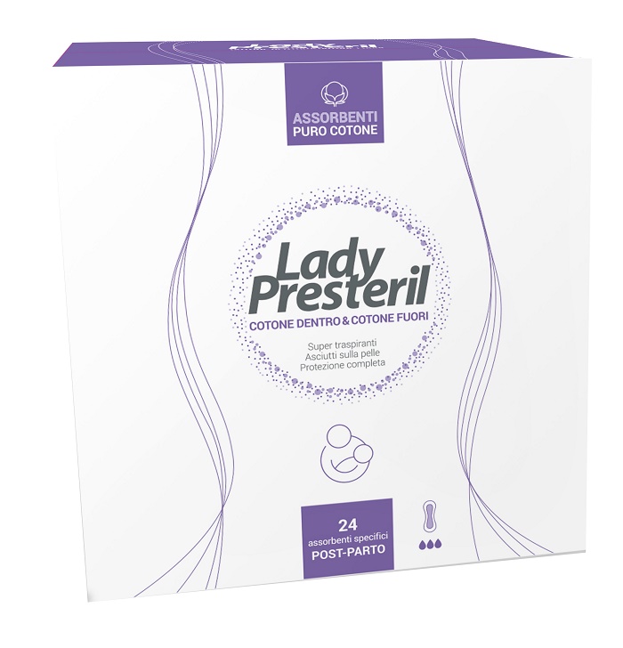 LADY PRESTERIL POSTPARTO 24 PEZZI - Farmaciapacini.it