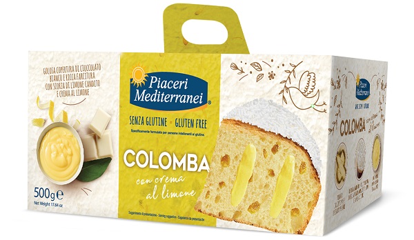 PIACERI MEDITERRANEI COLOMBA CREMA LIMONE 500 G - Farmaciapacini.it