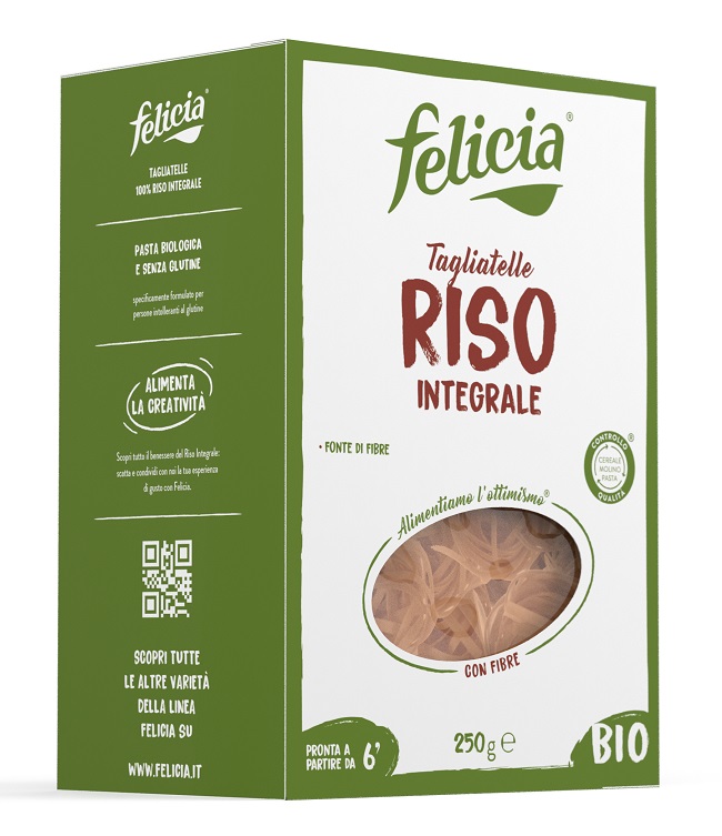FELICIA TAGLIATELLE RISO INTEGRALE 250 G - Farmaciapacini.it