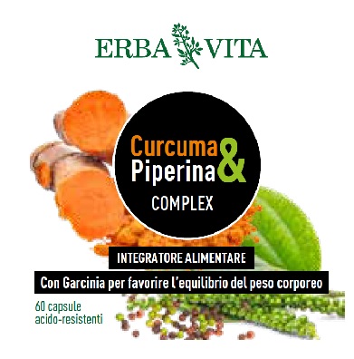 CURCUMA&PIPERINA COMPLEX 60 CAPSULE - Farmaciapacini.it
