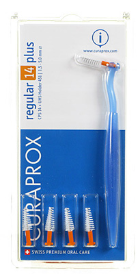 CURAPROX CPS REGULAR CPS 14 CON 5 SCOVOLINI + SUPPORTO - Farmaciapacini.it