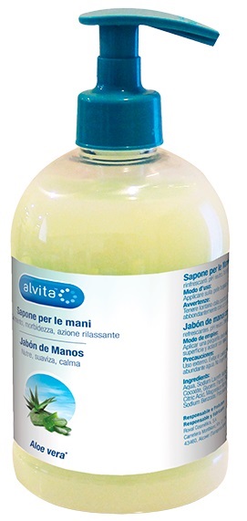 ALVITA SAPONE MANI ALOE VERA 500 ML - Farmaciapacini.it