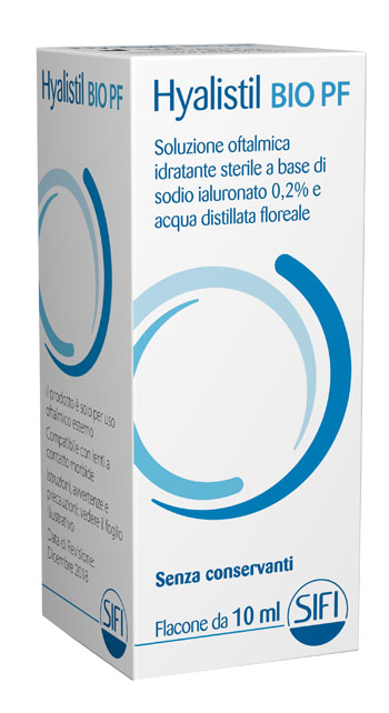 GOCCE OCULARI HA 0,2% E ACQUE DISTILLATE HYALISTIL BIO PF FRUTTI ROSSI 10 ML - Farmaciapacini.it