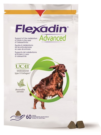 FLEXADIN ADVANCED 60 TAVOLETTE APPETIBILI MASTICABILI PER CANI - Farmaciapacini.it