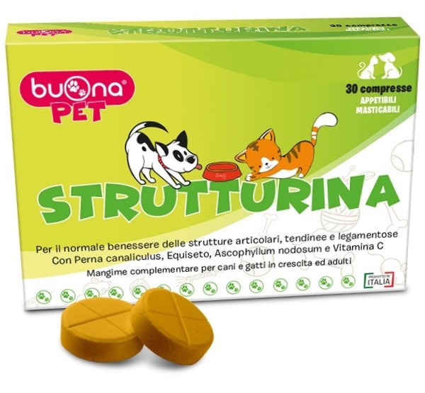 BUONAPET STRUTTURINA 30 COMPRESSE - Farmaciapacini.it