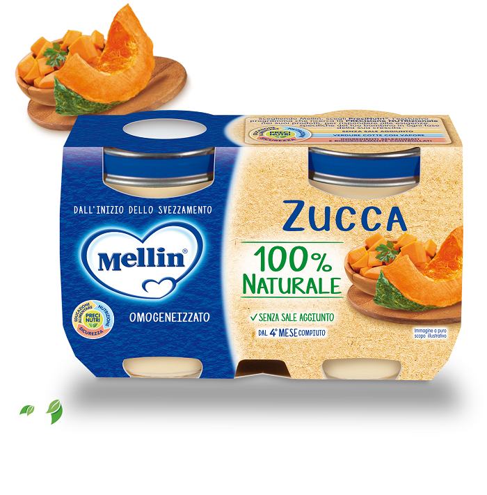 OMOGENEIZZATO ZUCCA 2 X 125 G - Farmaciapacini.it