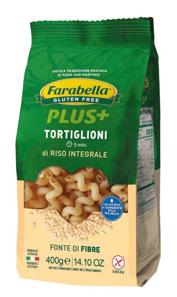 FARABELLA TORTIGLIONI RISO INTEGRALE 400 G - Farmaciapacini.it