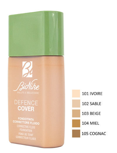 DEFENCE COVER FONDOTINTA CORRETTORE FLUIDO 103 40 ML - Farmaciapacini.it