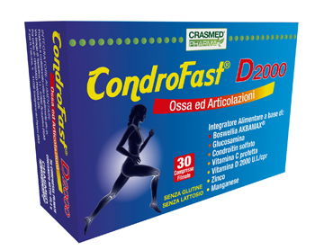 CONDROFAST D 2000 OSSA ED ARTICOLAZIONI 30 COMPRESSE - Farmaciapacini.it