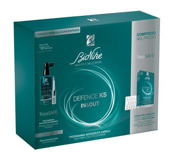 DEFENCE KS BIPACK TRATTAMENTO ANTICADUTA + INTEGRATORE 30 COMPRESSE - Farmaciapacini.it