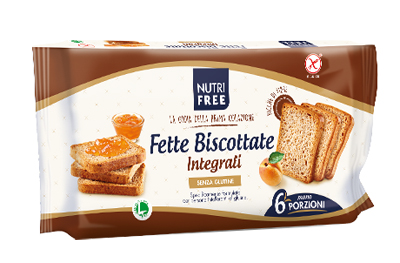 NUTRIFREE FETTE BISCOTTATE INTEGRALI 225 G - Farmaciapacini.it