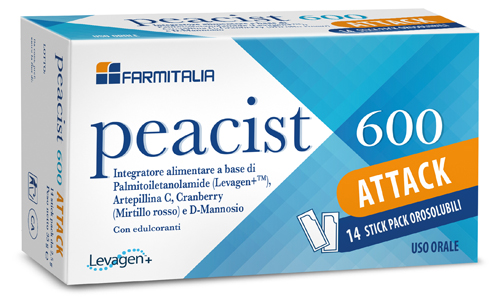 PEACIST 600 ATTACK 14 STICK PACK OROSOLUBILI - Farmaciapacini.it