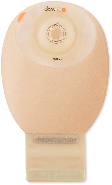 DANSAC NOVALIFE TRE 1 SACCA APERTA OPACA SOFTCONVEX MAXI PER ILEOSTOMIA CON FINESTRA RITAGLIABILE 15-44MM 520 ML 10 PEZZI - Farmaciapacini.it
