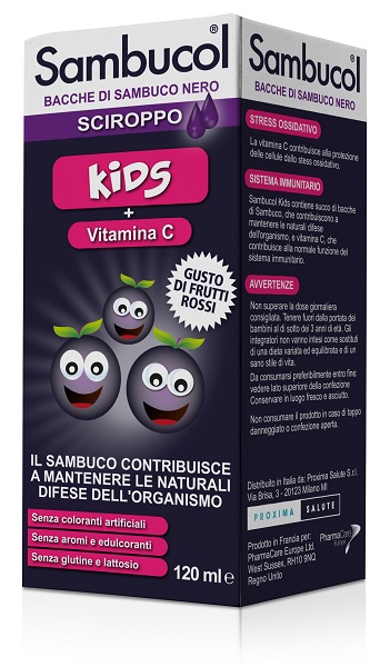 SAMBUCOL KIDS SCIROPPO 120 ML  - Farmaciapacini.it