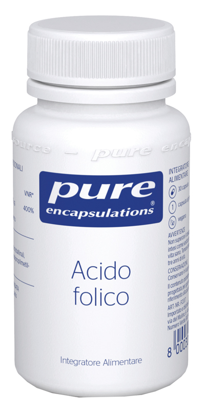 PURE ENCAPSULATIONS ACIDO FOLICO 30 CAPSULE - Farmaciapacini.it