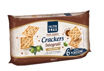 NUTRIFREE CRACKERS INTEGRALI 33,4 G X 6 PEZZI - Farmaciapacini.it