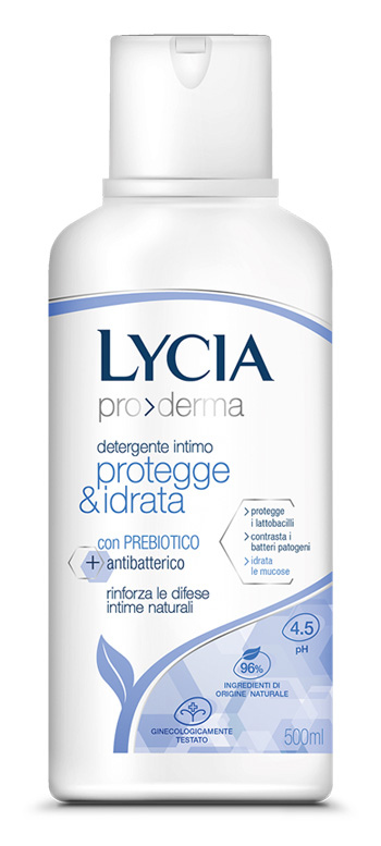 LYCIA PRODERMA DETERGENTE INTIMO PROTEGGE & IDRATA 500 ML - Farmaciapacini.it