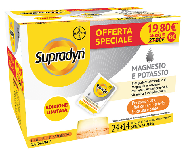 SUPRADYN MAGNESIO E POTASSIO LIMITED EDITION 14 + 24 BUSTINE - Farmaciapacini.it