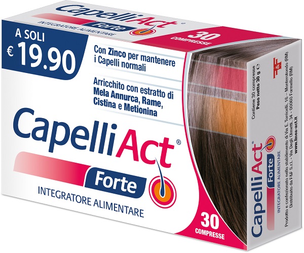CAPELLI ACT FORTE 30 COMPRESSE - Farmaciapacini.it