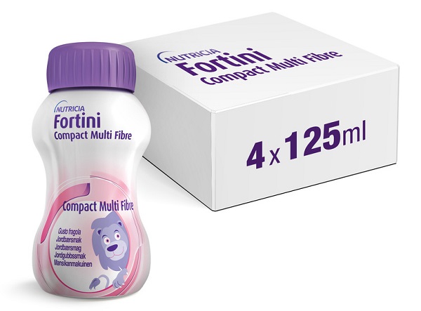 FORTINI COMPACT MULTI FIBRE FRAGOLA 4 PEZZI 125 G - Farmaciapacini.it