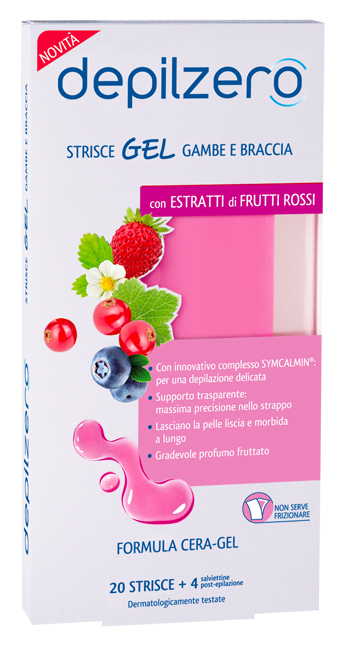 DEPILZERO STRISCE GEL GAMBE BRACCIA 20 PEZZI - Farmaciapacini.it